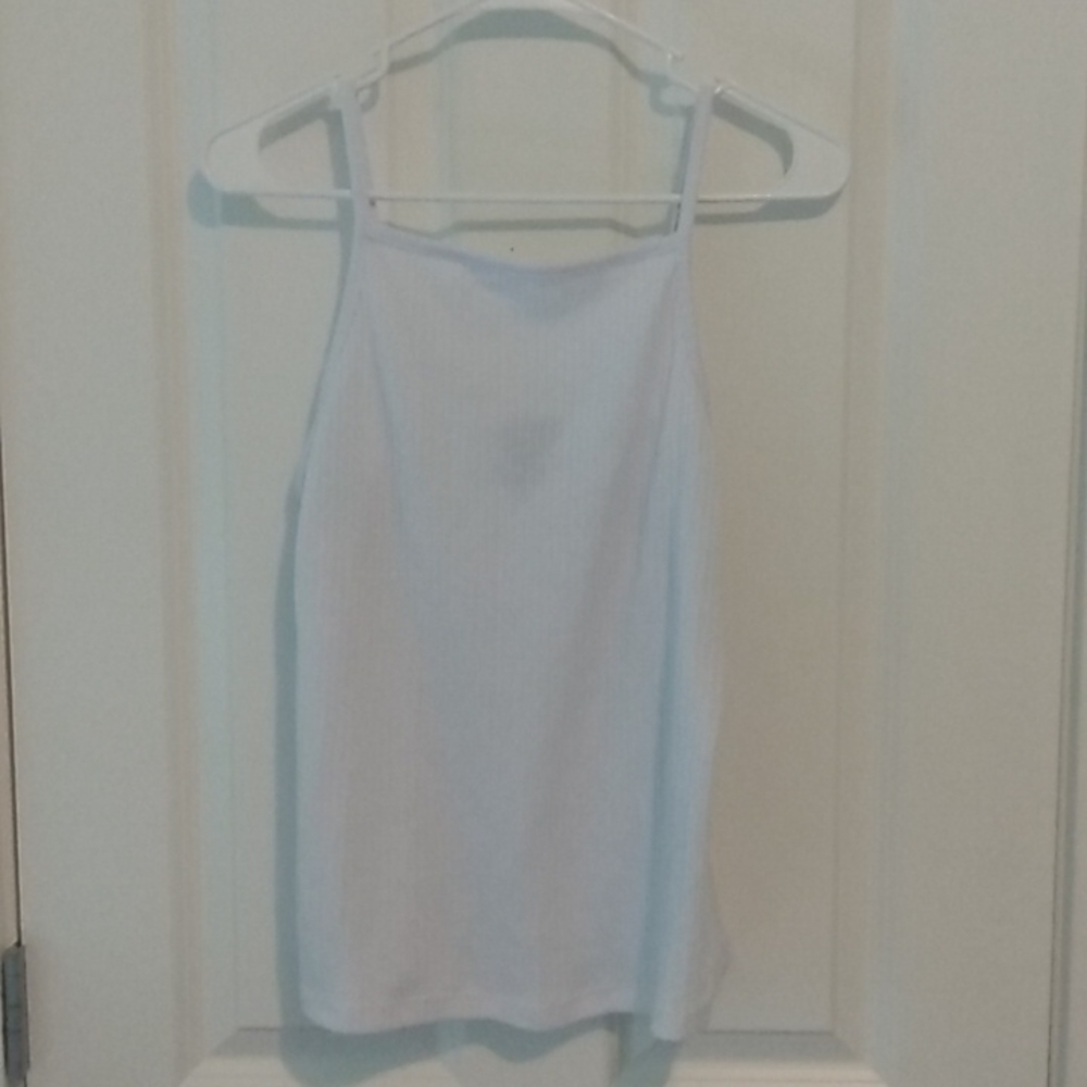 White Justify Tank Top Women's Size XL